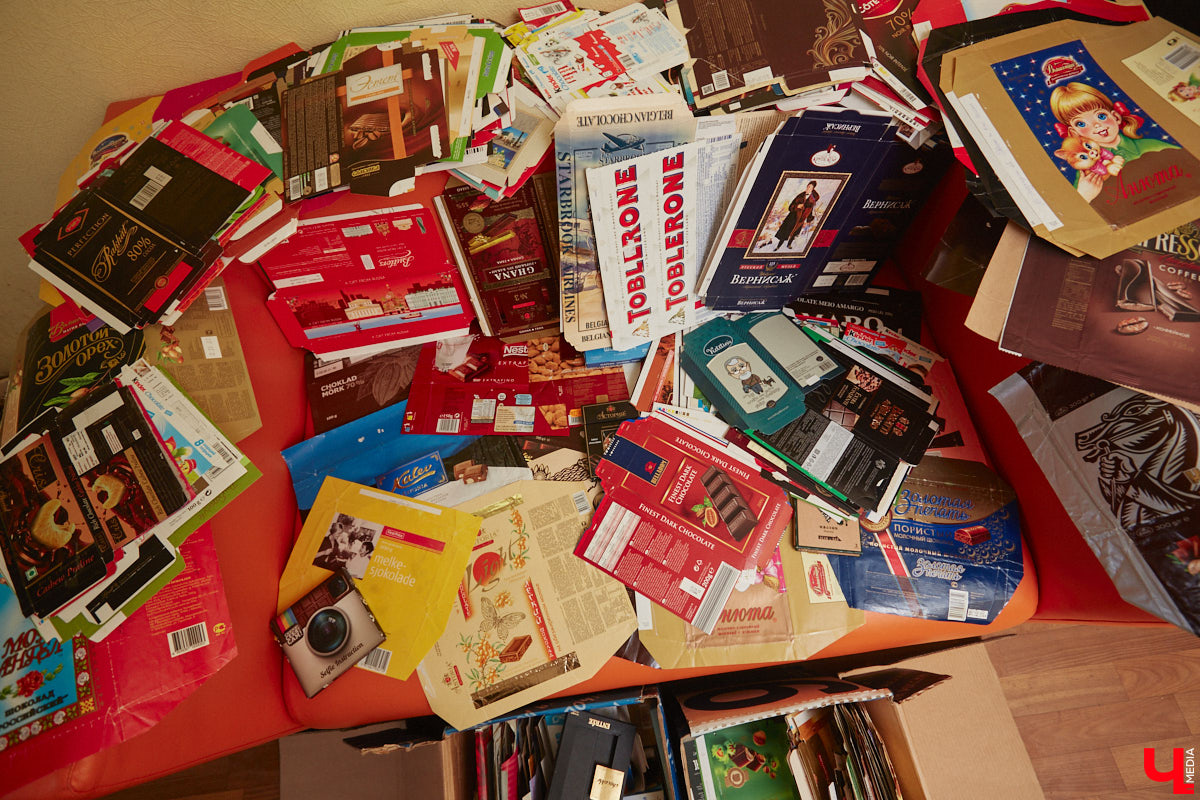Обертка для них слаще содержимого, а погоня за этикетками — неотъемлемая часть жизни. Сакулумисты — собиратели фантиков от шоколада или конфет — есть и во Владимире. Олеся Дрозд обладает одной из крупнейших коллекций в стране, и «Ключ-Медиа» с любопытством сладкоежки заглянул в удивительный архив, где собрано более 15 тысяч экземпляров из 73 стран мира!