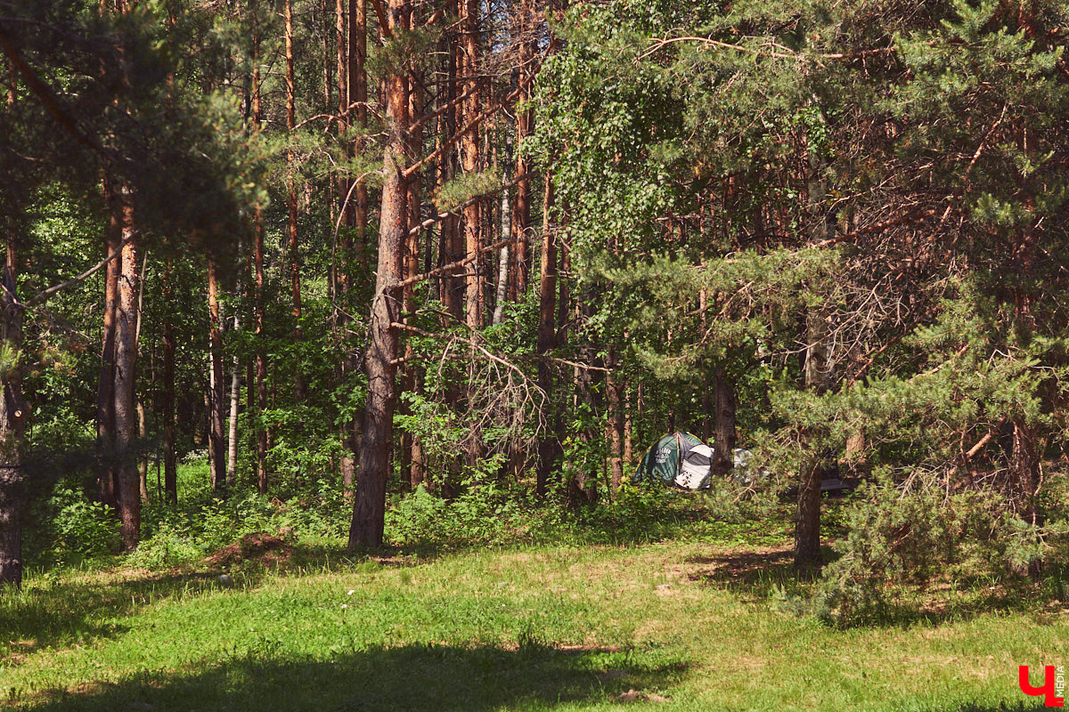 Знакомство с владениями семьи Найденовых начинается с великолепных ворот, на которых изображено солнце. На самом участке стоят большой деревянный дом, колодец, а под деревом — самовар. В общем, картина сказочная. Ну как тут не заглянуть в гости?