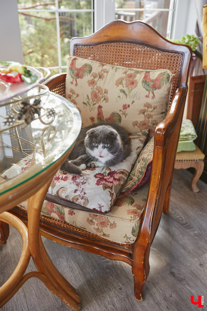 Мы уже знакомили вас с известным на всю Россию отельером, ресторатором и автором кулинарных книг Еленой Маньенан. Уже 2,5 года она живет в селе Улово после продажи легендарной гостиницы «Частный визит» в Плёсе. Многое из нее перекочевало в суздальский дом, который приобрел формат арт-пространства. Чего там только нет! И каждую деталь нашему изданию удалось рассмотреть в мельчайших подробностях.