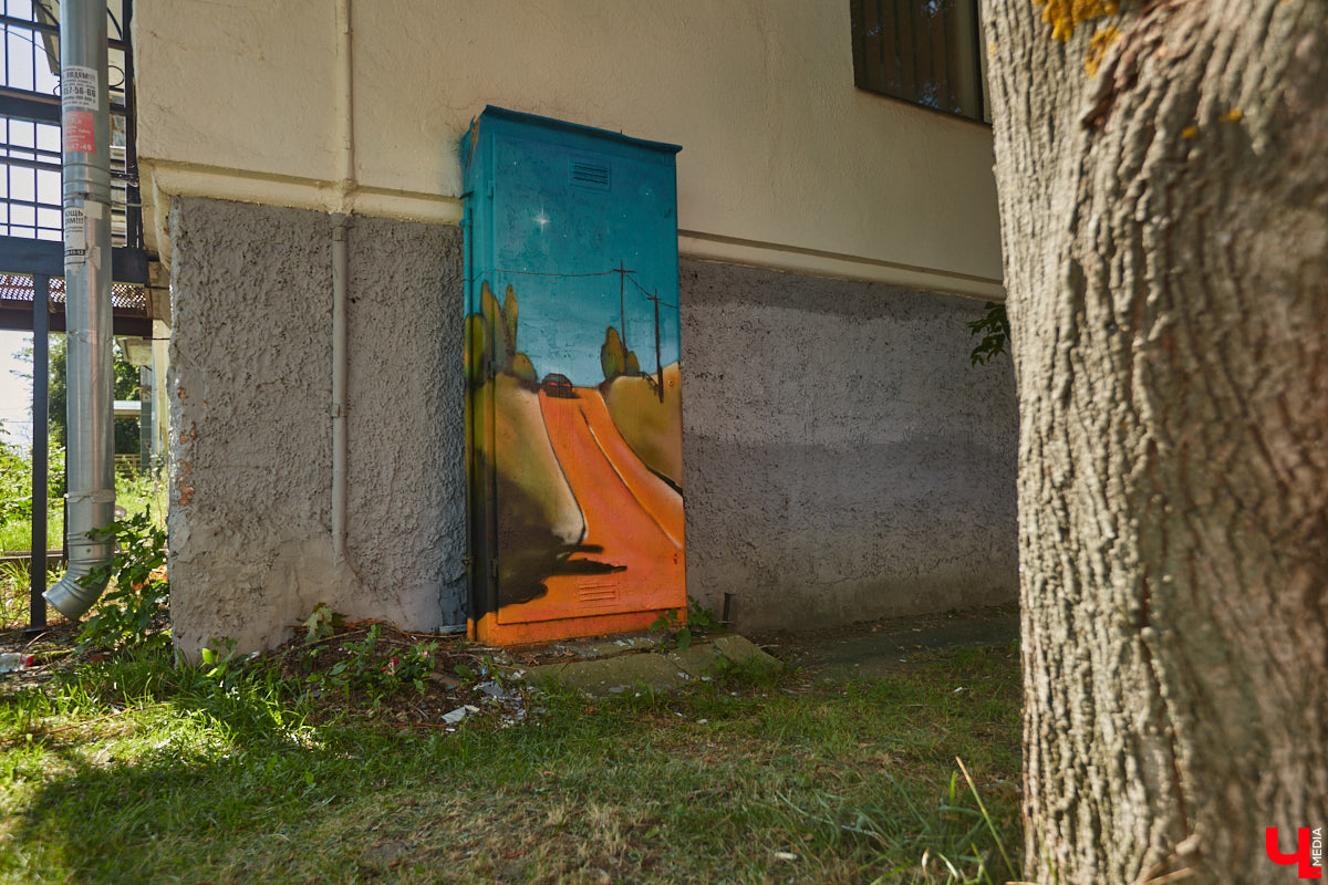 Серые пятна в виде коммуникационных шкафов не добавляют городу лоска. Но художники нашли решение. Невзрачный фасад стал для них холстом. В этом году благодаря фестивалю «Загфест33» Владимир пополнился яркими акцентами, а на прямоугольных корпусах появились картины. Какие? Смотрите в нашем фотообзоре