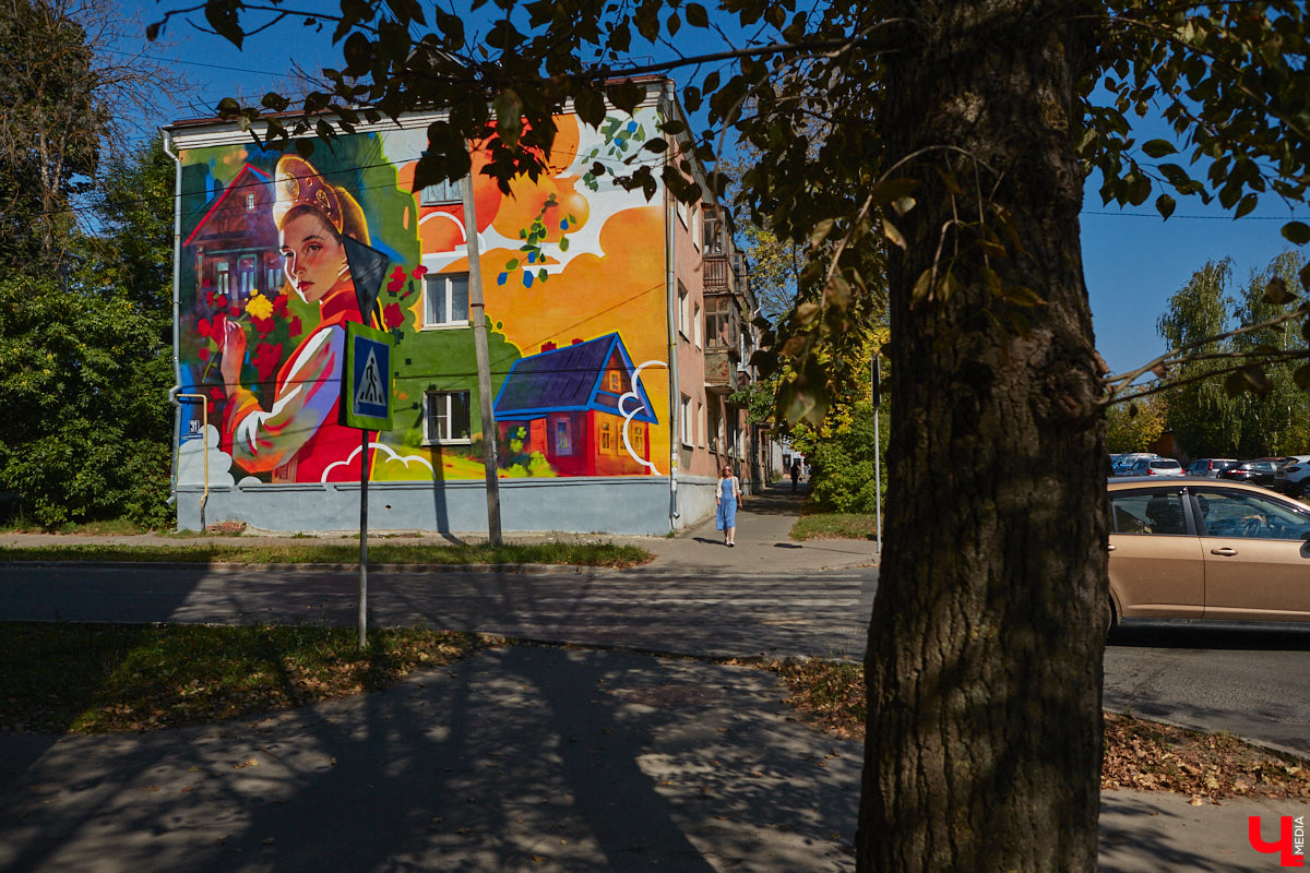 Этим летом Владимир традиционно превратился в творческую мастерскую талантливых художников, в которую мы получили безлимитный пропуск. Грех этим снова не воспользоваться! Айда вместе с нами любоваться новыми муралами на городских фасадах.
