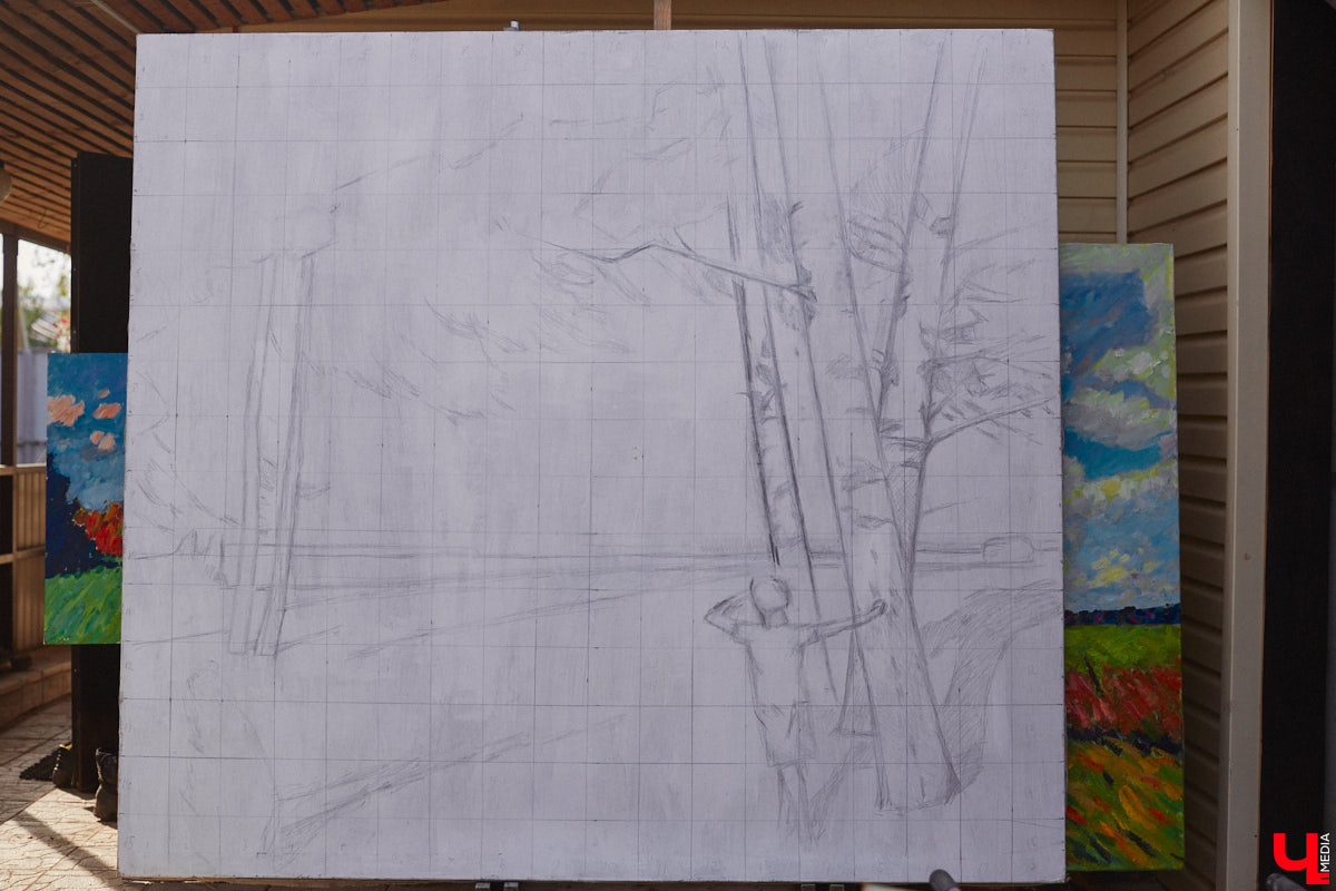 Однажды в общественном транспорте две женщины громко спорили, где растут самые вкусные яблоки. Одна говорила, что в МЮДе, другая уверяла, что в поселке Садовом. И обе оказались правы. Что еще интересного есть в этом районе, на сегодняшней экскурсии нам поведал местный художник Антон Ёжкин.