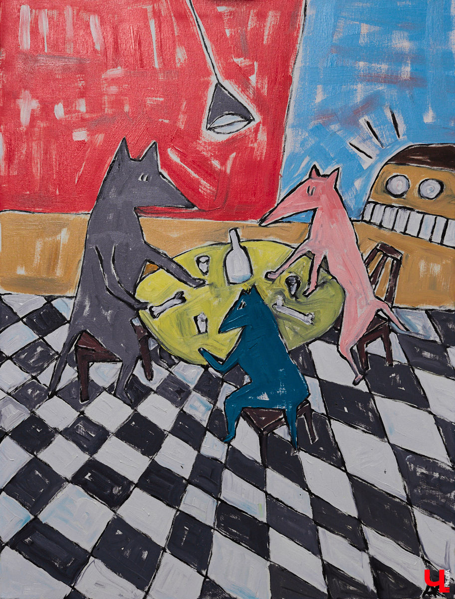 Две творческие личности ;— владимирский музыкант и ;режиссер Сергей Миляев, а ;также художник и ;бывший участник питерской группы «Новые композиторы» Алексей Кушнаренко ;— решили взять на ;себя миссию главных идеологов направления «новый футуризм» в ;современной живописи. И ;для старта проекта был выбран именно наш город.