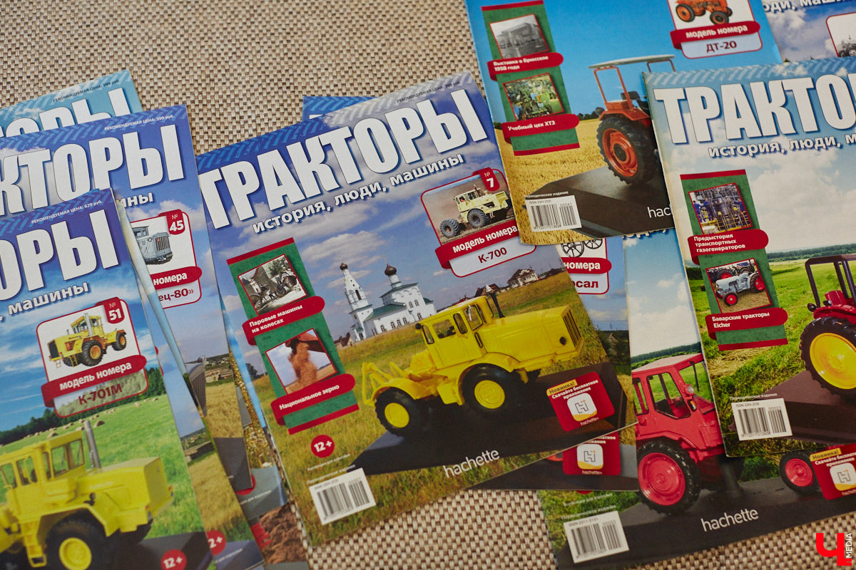 Илья Колушов собрал 140 легендарных моделей из коллекции «Тракторы: история, люди, машины». Вся техника выполнена из пластмассы в масштабе 1:43. «Ключ-Медиа» стал первым изданием, журналистов которого житель Владимира пригласил к себе в гости, дабы лично продемонстрировать нашим читателям разноцветные экспонаты 