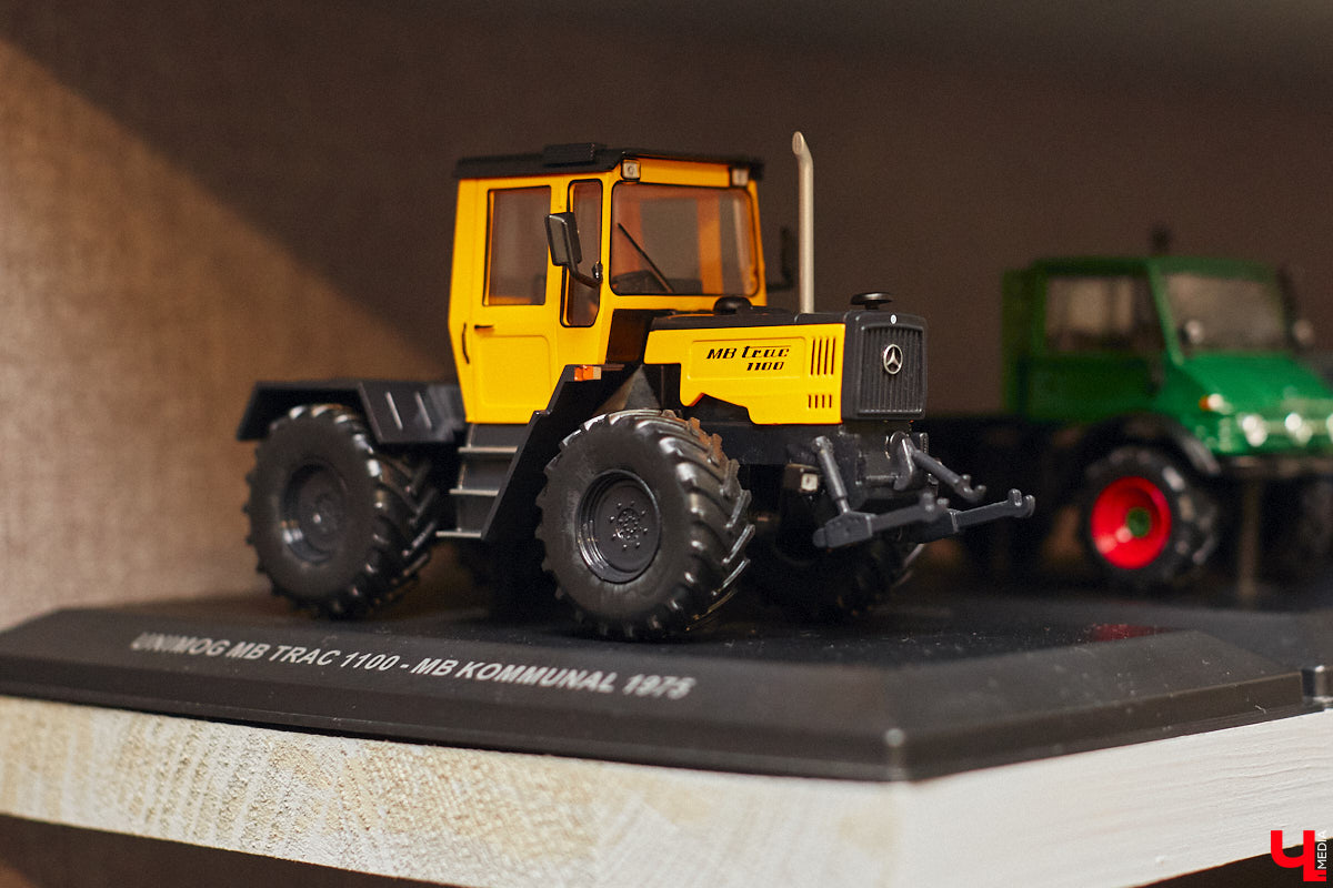 Илья Колушов собрал 140 легендарных моделей из коллекции «Тракторы: история, люди, машины». Вся техника выполнена из пластмассы в масштабе 1:43. «Ключ-Медиа» стал первым изданием, журналистов которого житель Владимира пригласил к себе в гости, дабы лично продемонстрировать нашим читателям разноцветные экспонаты 