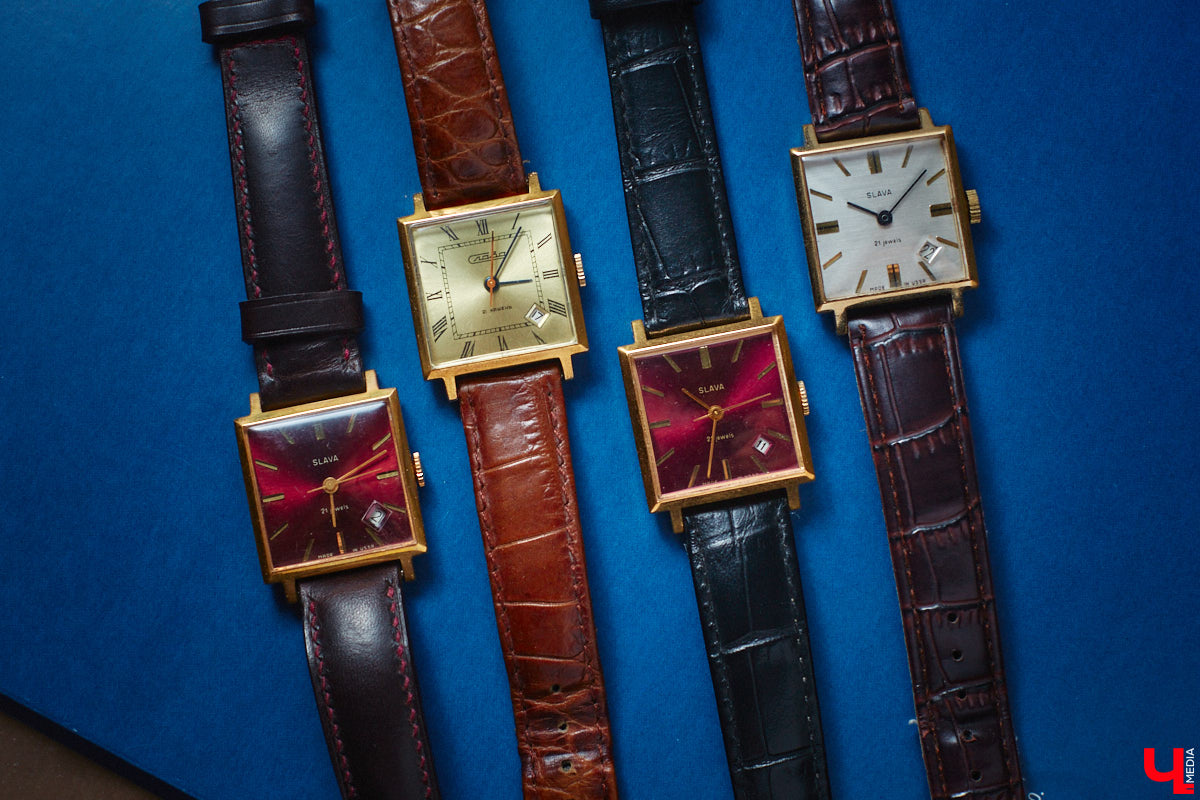 Вы наверняка помните часы советских времен: массивный браслет на стене или тонкий ремешок с циферблатом на запястье мамы. У некоторых они хранятся до сих пор, а кто-то даже собрал внушительную коллекцию. У Дмитрия Фиалковского из Владимира около 300 механизмов, и самые интересные из них воочию оценил «Ключ-Медиа».