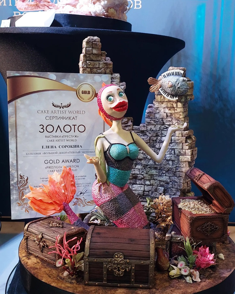 Настоящие произведения кондитерского искусства были представлены на международной выставке «Престиж. Царство Посейдона» в столице России. В их число вошли и работы мастеров из 33-го региона, которыми «Ключ-Медиа» искренне залюбовался.