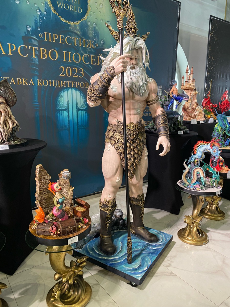 Настоящие произведения кондитерского искусства были представлены на международной выставке «Престиж. Царство Посейдона» в столице России. В их число вошли и работы мастеров из 33-го региона, которыми «Ключ-Медиа» искренне залюбовался.