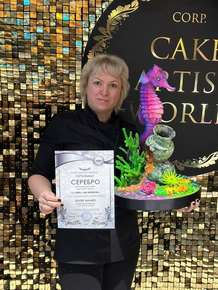 Настоящие произведения кондитерского искусства были представлены на международной выставке «Престиж. Царство Посейдона» в столице России. В их число вошли и работы мастеров из 33-го региона, которыми «Ключ-Медиа» искренне залюбовался.