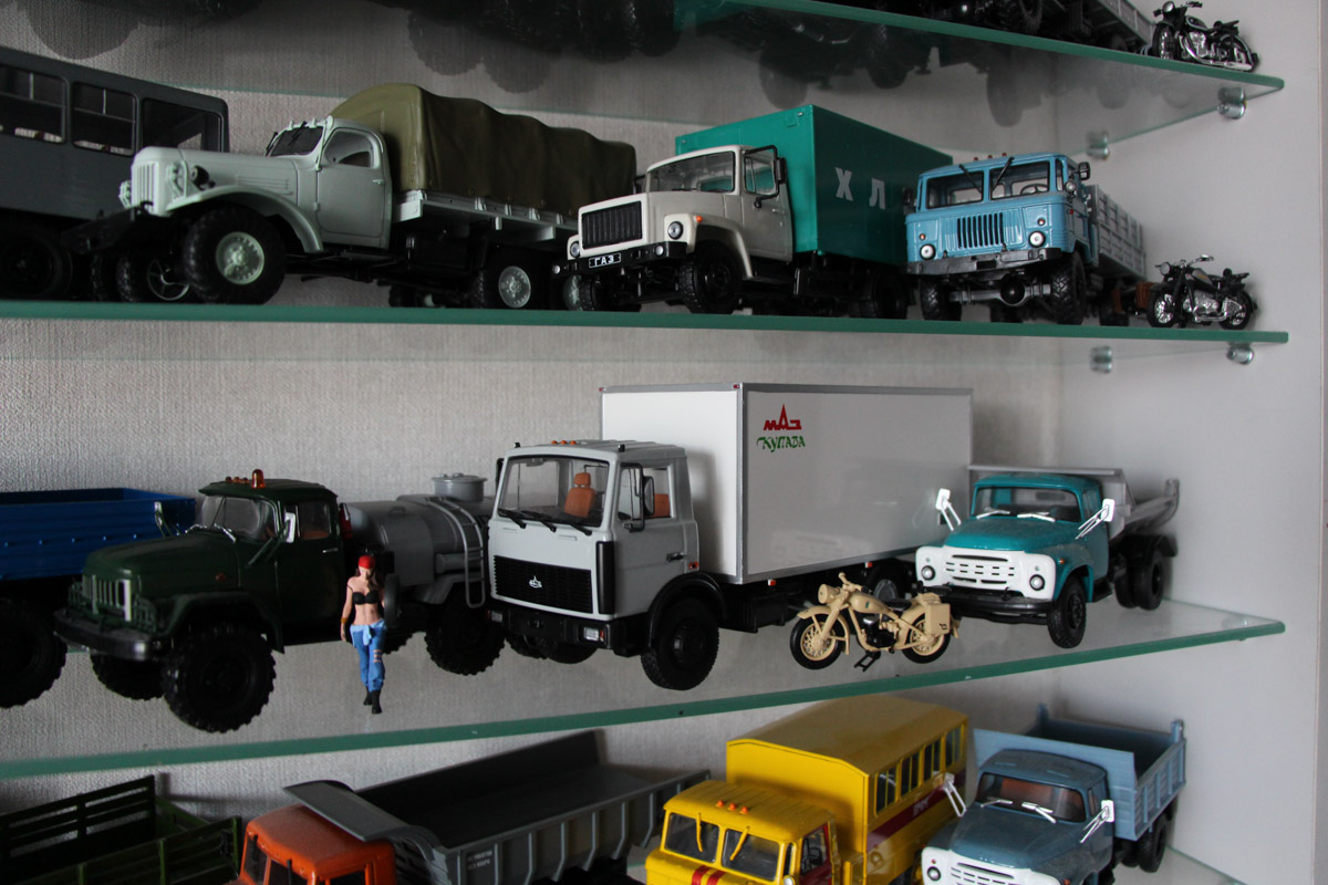 Внедорожники и грузовики, суперкары и советские авто, мотоциклы. У Александра Миронова не одна сотня экипажей разных дат выпуска и назначения. Правда, все они в миниатюре. О самых дорогих и раритетных моделях из своей удивительной коллекции с 35-летней историей владимирец рассказал нашему изданию.