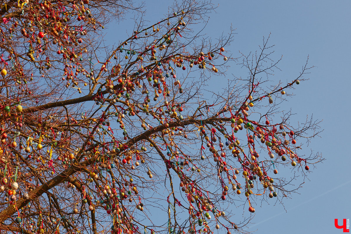 Настоящая благоухающая весна в паре шагов от нас, а значит, скоро все расцветет. Но приз за самый яркий наряд точно получит пасхальное дерево, которое по традиции облачится в свое одеяние в канун светлого праздника. Рассказываем, когда и где во Владимире развернется красочное зрелище.