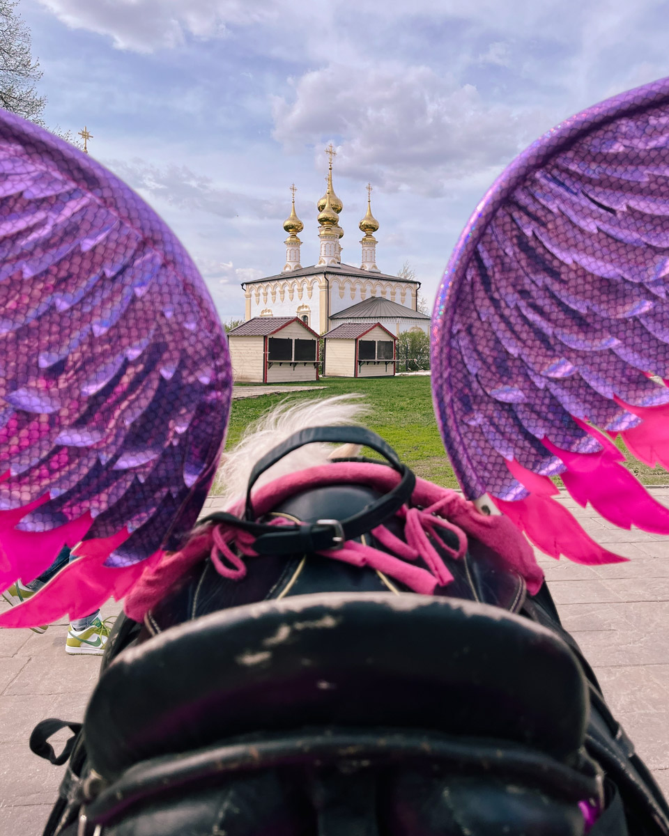 Суздаль синий, как река Каменка, или золотой, как купола церквей, но никак не розовый! Хотя почему бы и нет? Именно таким увидел его однажды фотограф и путешественник Андрей Белавин. Он прошелся по улицам с телефоном в руке и показал, каким древний город еще может быть.