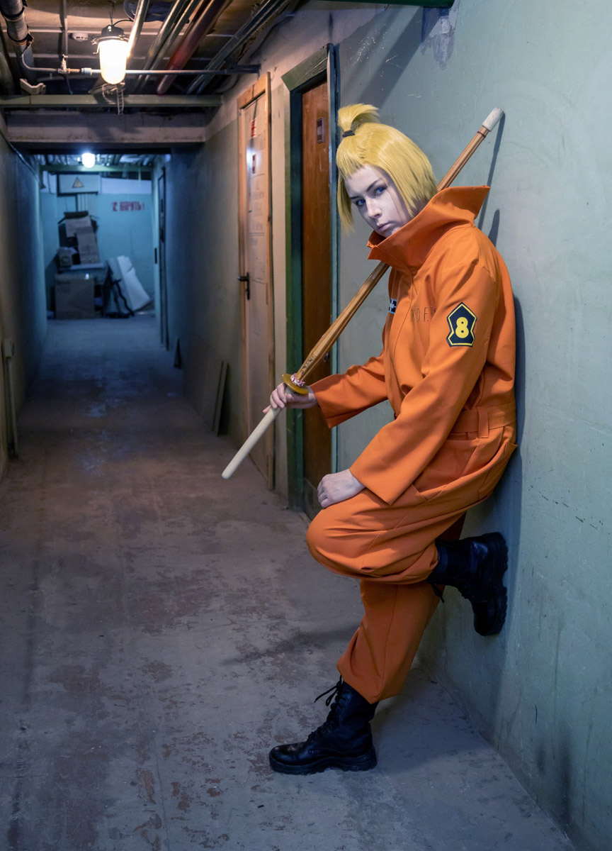 Косплей-команда Yume no Yukido из Коврова организовала яркую фотосессию на тему популярного аниме, а затем заняла первое место в групповом дефиле на фестивале любителей японской анимации. Оба раза ребята выступили в роли пожарной бригады, но костюмы для съемок и выхода на сцену подготовили разные.