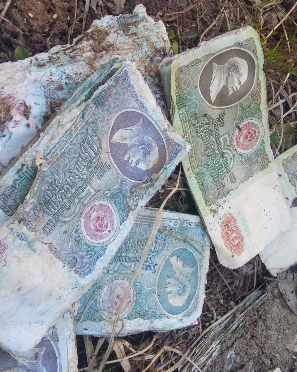 Вы знаете, что в лесах Владимирской области спрятаны миллиарды рублей? Причем не фальшивых, а настоящих, правда, вышедших из обращения. Купить на них сейчас ничего не получится, зато они регулярно привлекают внимание любителей гулять по заброшкам. На сей раз клад нашла блогер из Москвы Лина Резник.