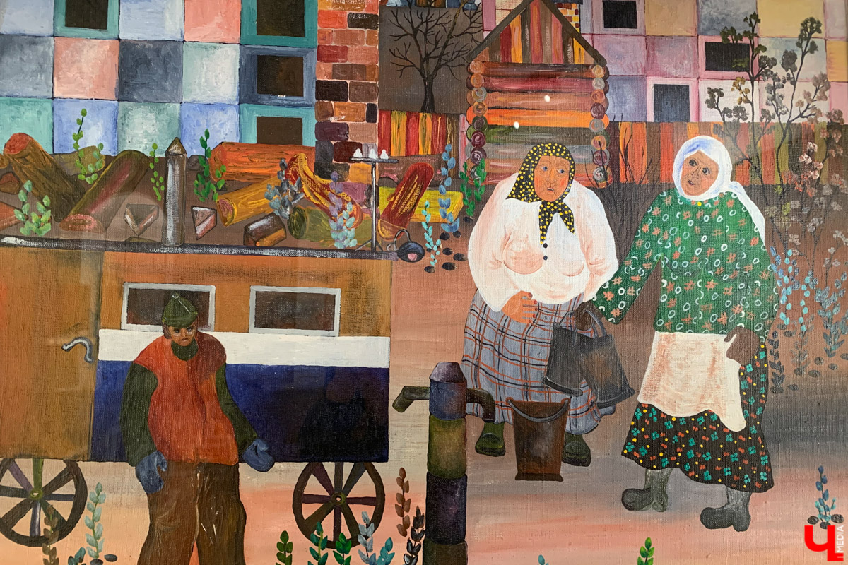 Апрельский снегопад вернул в Суздаль атмосферу русской зимы. И лишь в одном месте весна уже успела расплескать свои теплые краски. В выставочном зале кремля открылась выставка «Наивно. Искусство простоты». На ней представлены картины художников-наивистов. Этот яркий, простодушный и такой понятный каждому мир притягивает своей неподдельной чистотой и искренностью.