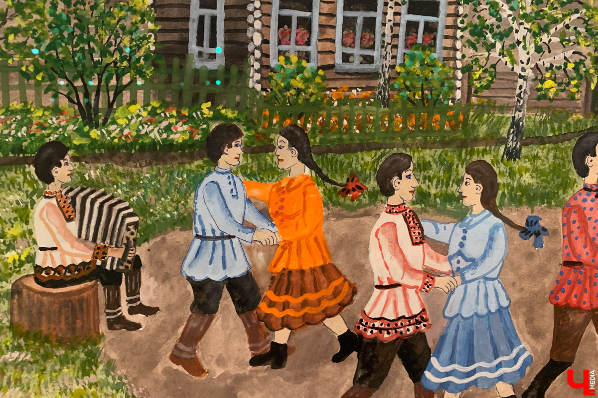 Апрельский снегопад вернул в Суздаль атмосферу русской зимы. И лишь в одном месте весна уже успела расплескать свои теплые краски. В выставочном зале кремля открылась выставка «Наивно. Искусство простоты». На ней представлены картины художников-наивистов. Этот яркий, простодушный и такой понятный каждому мир притягивает своей неподдельной чистотой и искренностью.