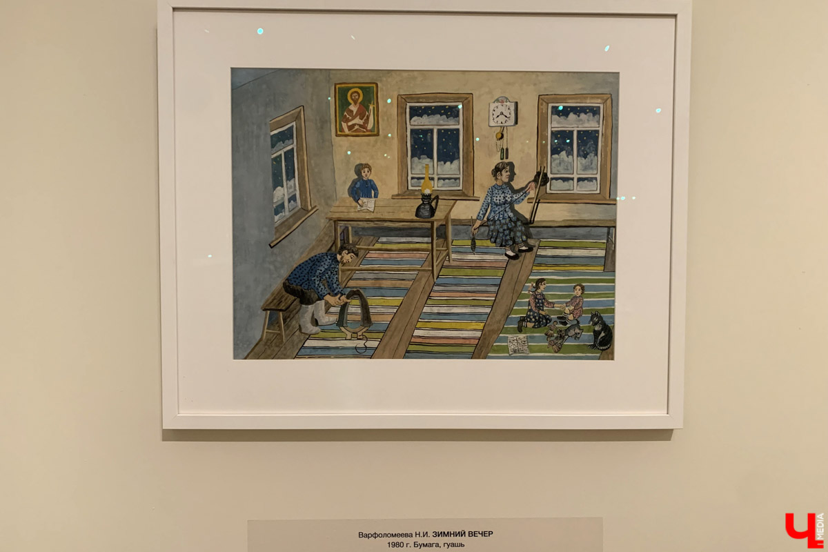 Апрельский снегопад вернул в Суздаль атмосферу русской зимы. И лишь в одном месте весна уже успела расплескать свои теплые краски. В выставочном зале кремля открылась выставка «Наивно. Искусство простоты». На ней представлены картины художников-наивистов. Этот яркий, простодушный и такой понятный каждому мир притягивает своей неподдельной чистотой и искренностью.