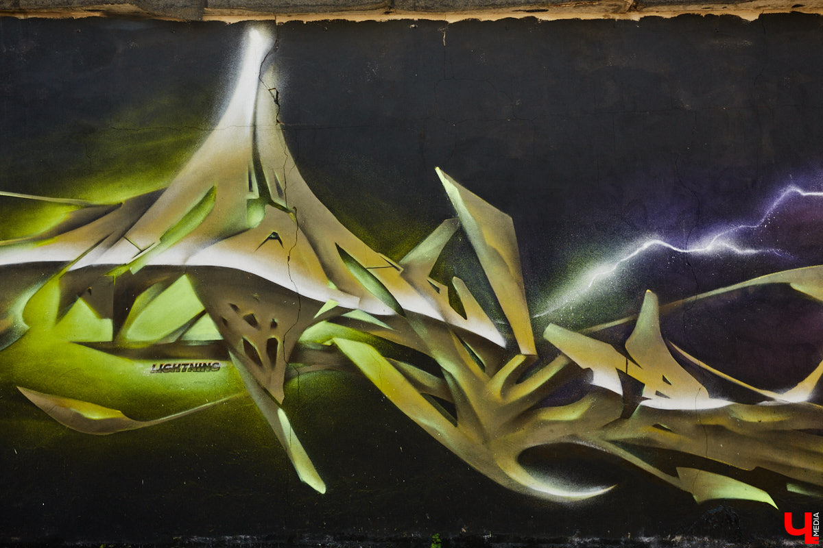 Уличные художники продолжают украшать наш город. На непримечательных стенах оживают фантазийные персонажи и разные существа, горят пламенем яркие шрифты, уносят в мир грез пейзажи. Правда, арты вдали от центра мало кто заметит, поэтому «Ключ-Медиа» решил исправить это упущение.