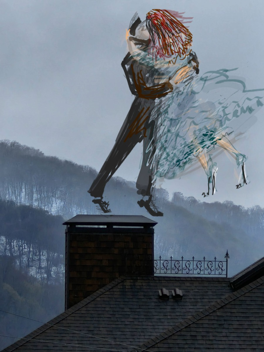 У владимирского реставратора Татьяны Рычковой необычное хобби: она оживляет фотографии. Однажды художница открыла для себя искусство в смартфоне, и теперь в специальном редакторе делает зарисовки прямо на снимках, населяя владимирские локации и объекты разными героями, образами, фигурами.