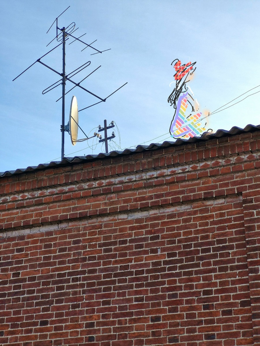 У владимирского реставратора Татьяны Рычковой необычное хобби: она оживляет фотографии. Однажды художница открыла для себя искусство в смартфоне, и теперь в специальном редакторе делает зарисовки прямо на снимках, населяя владимирские локации и объекты разными героями, образами, фигурами.