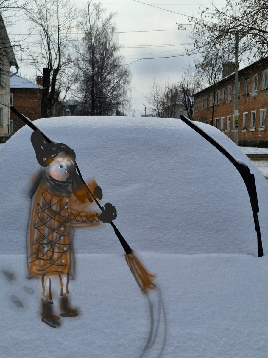 У владимирского реставратора Татьяны Рычковой необычное хобби: она оживляет фотографии. Однажды художница открыла для себя искусство в смартфоне, и теперь в специальном редакторе делает зарисовки прямо на снимках, населяя владимирские локации и объекты разными героями, образами, фигурами.