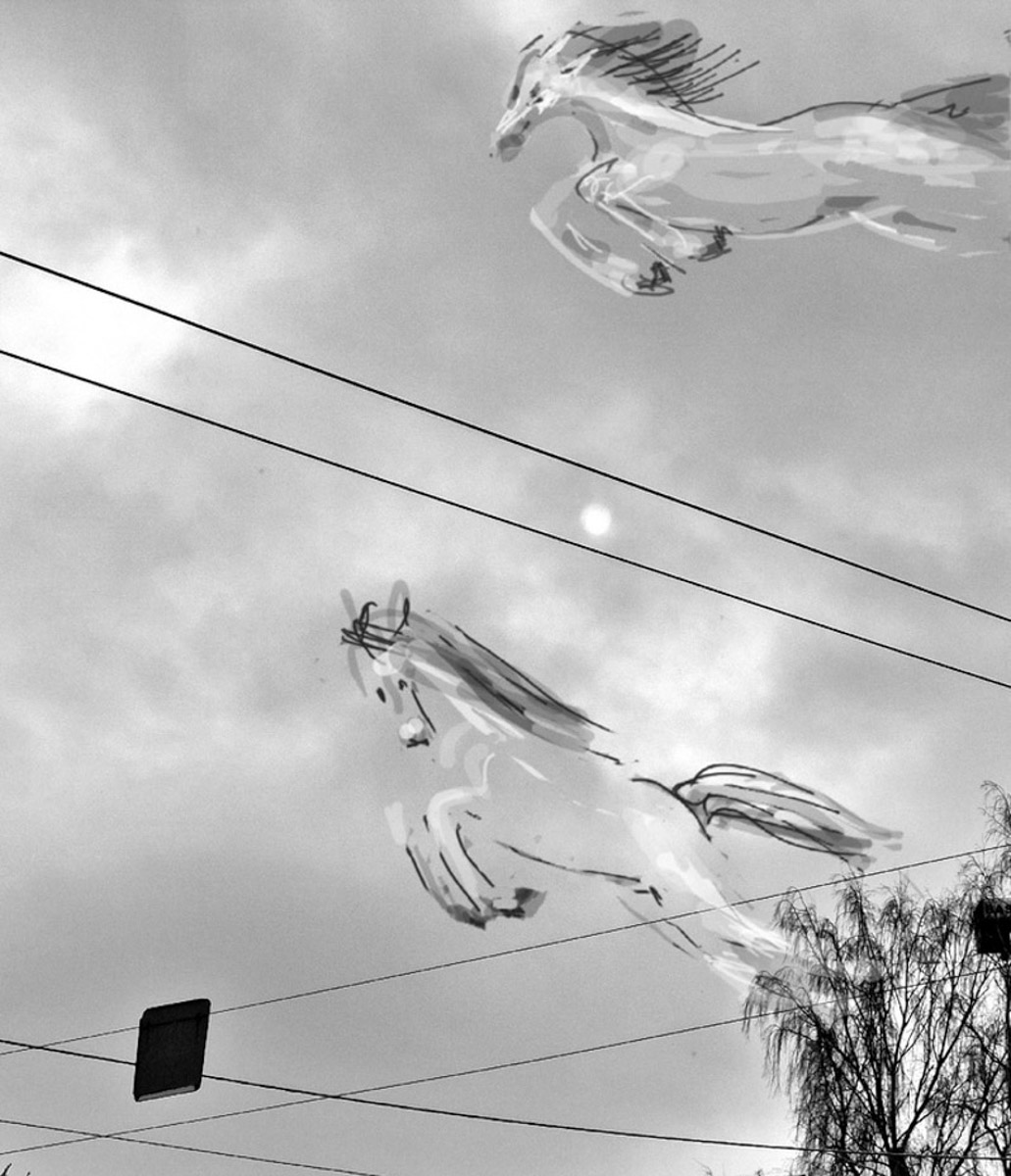 У владимирского реставратора Татьяны Рычковой необычное хобби: она оживляет фотографии. Однажды художница открыла для себя искусство в смартфоне, и теперь в специальном редакторе делает зарисовки прямо на снимках, населяя владимирские локации и объекты разными героями, образами, фигурами.