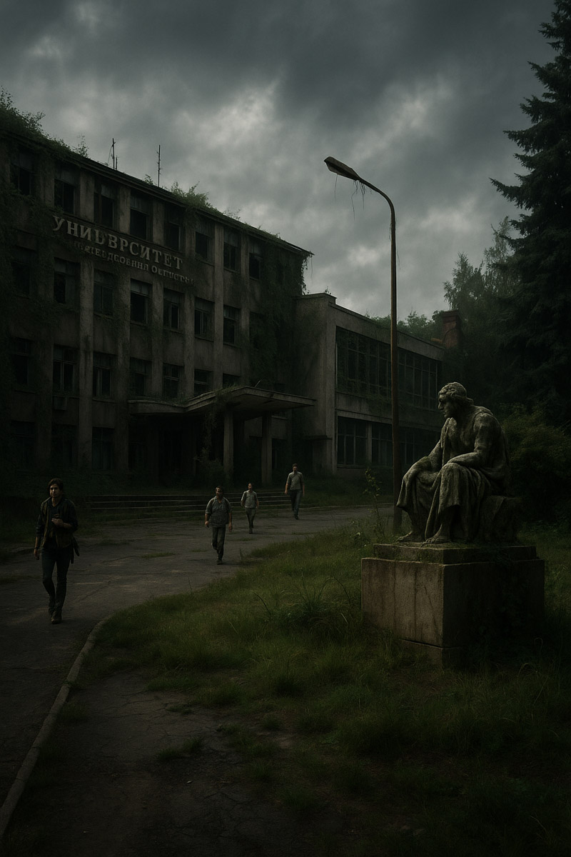 В каких только форматах не визуализировали Владимир! На этот раз узнаваемые городские локации поместили во вселенные неонуарной картины «Бегущий по лезвию 2049», а также компьютерной игры и одноименного сериала The Last of Us. Создала атмосферные ролики нейрокреатор Елена Журавлева, а зачем и почему, выяснил «Ключ-Медиа».