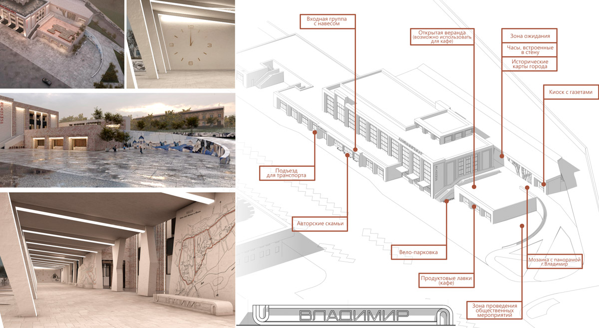 Автовокзал давно нуждается в перезагрузке. И пока идет подготовка к реконструкции площади, архитекторы фантазируют по поводу будущего облика транспортного узла. В рамках конкурса они представили свои авторские концепции, которые «Ключ-Медиа» детально изучил.