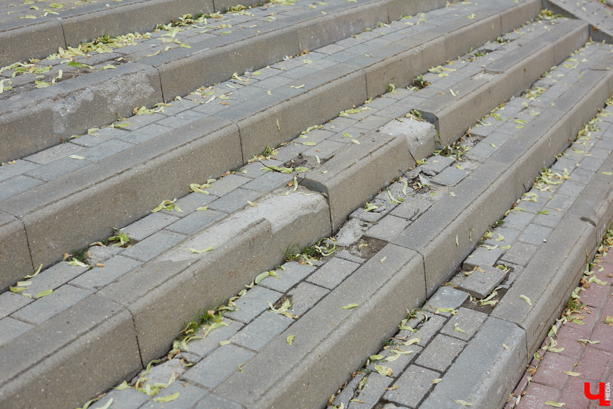 Центральный парк, как и вокзал, является лицом города. И главная зеленая площадка стремится соответствовать такому высокому статусу. Там широкие тенистые аллеи, клумбы, большой освежающий фонтан. Впрочем, если присмотреться, не все так идеально. Что же во владимирском оазисе требует внимания?