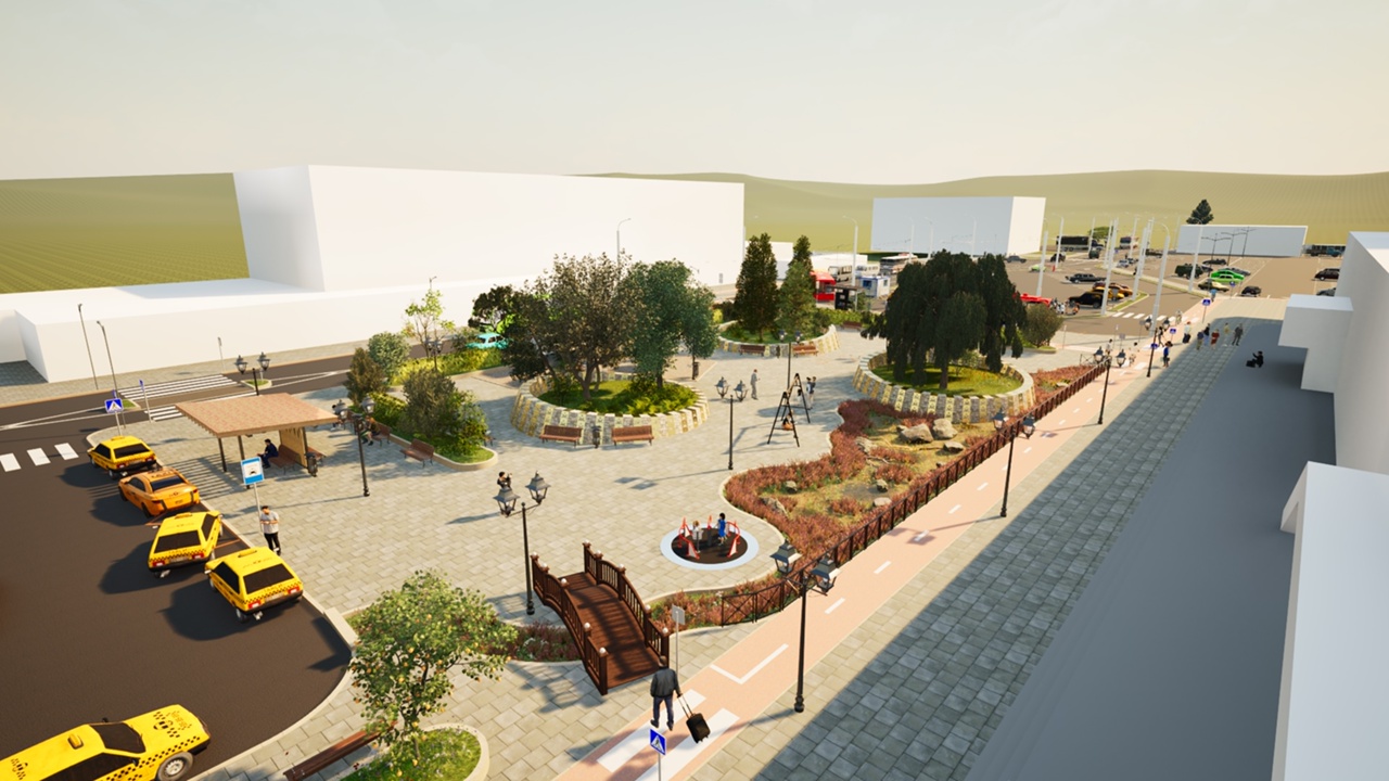 Вокзальная площадь готовится к преображению. Какой она станет, можно судить по официальным рендерам. Однако видение проектировщиков близко не всем. Так, создатель транспортного сообщества Кирилл Дюковский нашел в них спорные моменты, которые разрешил в рамках собственной концепции.