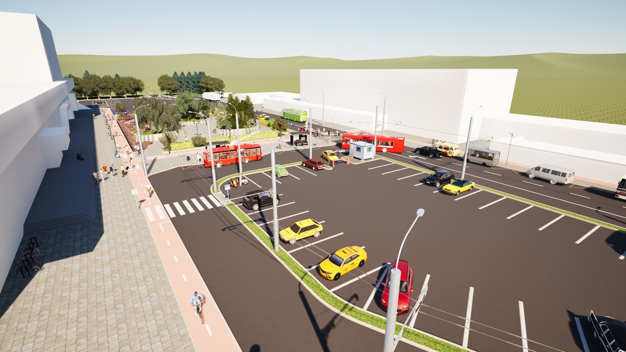 Вокзальная площадь готовится к преображению. Какой она станет, можно судить по официальным рендерам. Однако видение проектировщиков близко не всем. Так, создатель транспортного сообщества Кирилл Дюковский нашел в них спорные моменты, которые разрешил в рамках собственной концепции.