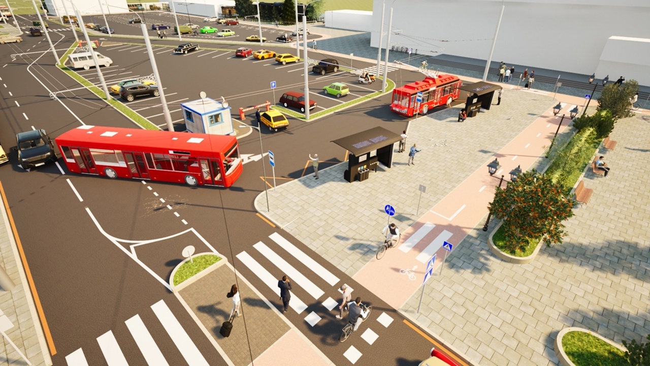 Вокзальная площадь готовится к преображению. Какой она станет, можно судить по официальным рендерам. Однако видение проектировщиков близко не всем. Так, создатель транспортного сообщества Кирилл Дюковский нашел в них спорные моменты, которые разрешил в рамках собственной концепции.