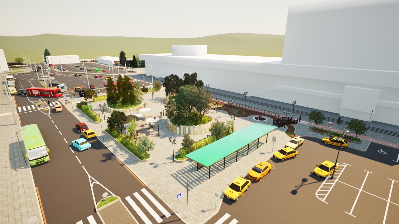 Вокзальная площадь готовится к преображению. Какой она станет, можно судить по официальным рендерам. Однако видение проектировщиков близко не всем. Так, создатель транспортного сообщества Кирилл Дюковский нашел в них спорные моменты, которые разрешил в рамках собственной концепции.