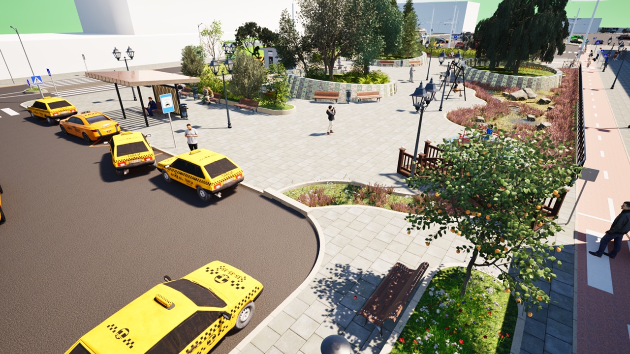 Вокзальная площадь готовится к преображению. Какой она станет, можно судить по официальным рендерам. Однако видение проектировщиков близко не всем. Так, создатель транспортного сообщества Кирилл Дюковский нашел в них спорные моменты, которые разрешил в рамках собственной концепции.