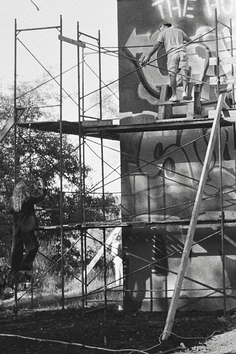 Яркий дом-куб, возведенный в нашем регионе на берегу реки, сразу же привлек внимание. Стены «Дома граффитчика» расписал известный райтер из Владимира — Спайдер. Собственно, для него весь проект и затевался. О новой арт-резиденции уличного художника «Ключ-Медиа» узнал из первых уст.