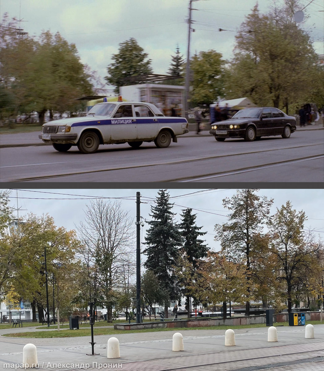 Приключения бандитов из девяностых в Нижнем Новгороде стали важной частью культуры нулевых. Пройти по следам героев фильма «Жмурки» решил владимирец Александр Пронин, на счету которого уже есть маршруты из дилогии про Данилу Багрова. Проект показывает, как за 20 лет изменились знаменитые кинолокации.