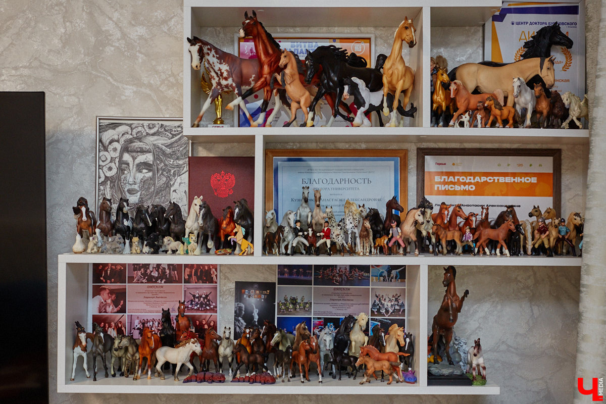 Любовь с первого взгляда. Именно это можно считать причиной появления коллекционных мини-лошадок на полках у Анастасии Лещинской. Собрание продолжает пополняться и сегодня, спустя 14 лет с момента приобретения первой фигурки. О самых редких и любимых статуэтках девушка рассказала «Ключ-Медиа»