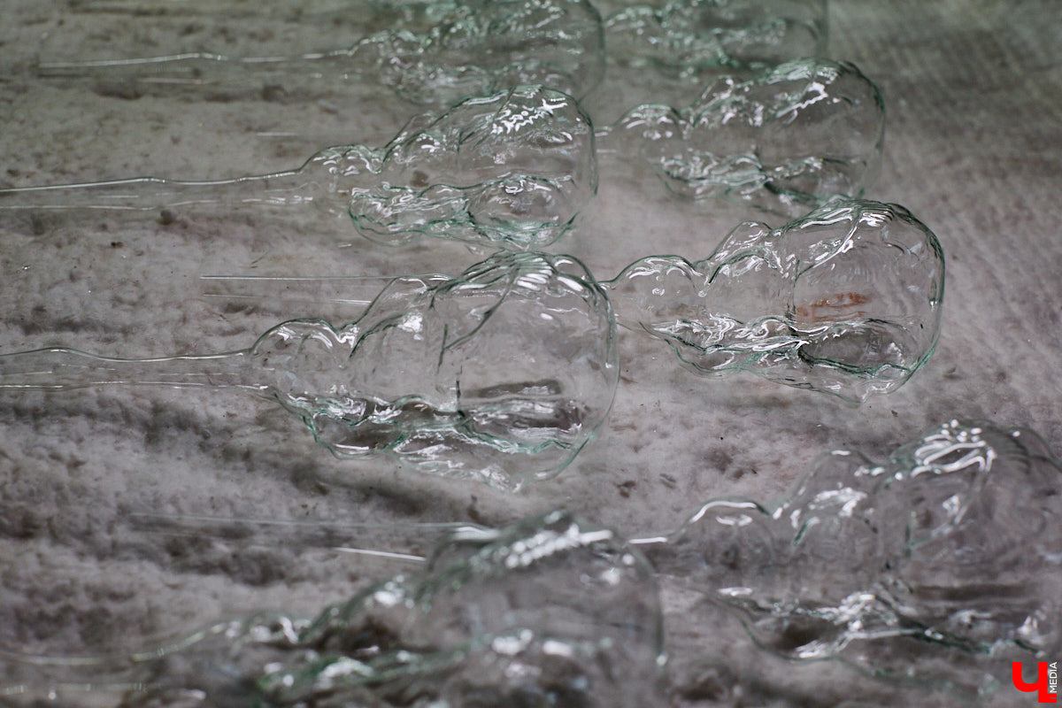 Не многие знают, что в поселке Иванищи Гусь-Хрустального района создают елочные игрушки ручной работы. Их выдувают умельцы на местном заводе, а уже потом во Владимире расписывают художники. Получаются не просто украшения, а настоящие произведения искусства. «Ключ-Медиа» увидел, как рождается зимняя сказка.