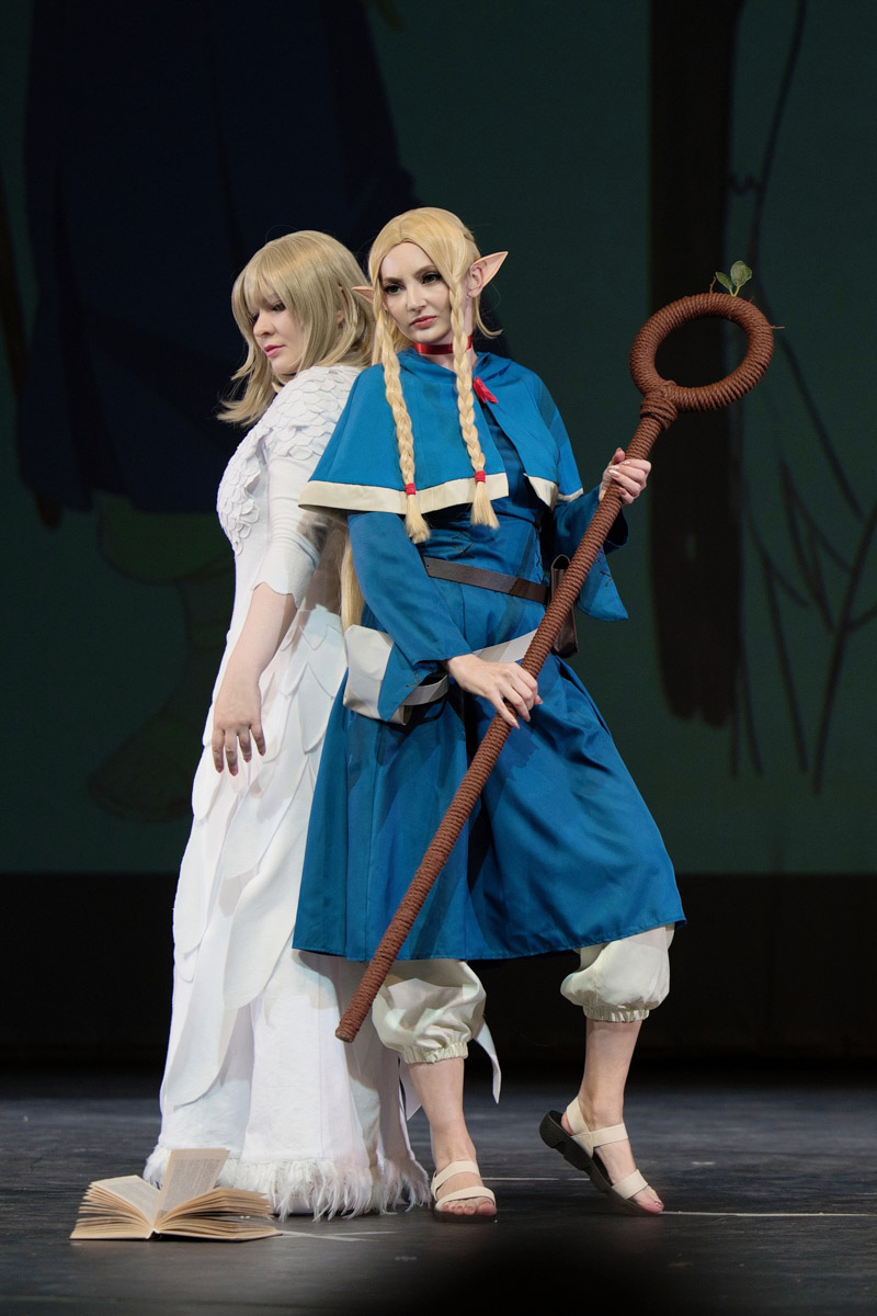 Жительница Коврова Екатерина Калинина вновь оказалась на сцене косплей-фестиваля «Тогучи» в Москве. На сей раз девушка выбрала образ полуэльфийки Марсиль Донато из популярного аниме про авантюристов «Подземелье вкусностей». Как прошел показ, мастерица перевоплощения рассказала «Ключ-Медиа».