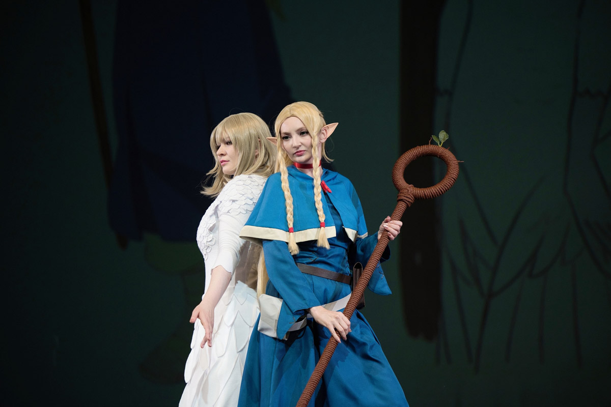 Жительница Коврова Екатерина Калинина вновь оказалась на сцене косплей-фестиваля «Тогучи» в Москве. На сей раз девушка выбрала образ полуэльфийки Марсиль Донато из популярного аниме про авантюристов «Подземелье вкусностей». Как прошел показ, мастерица перевоплощения рассказала «Ключ-Медиа».