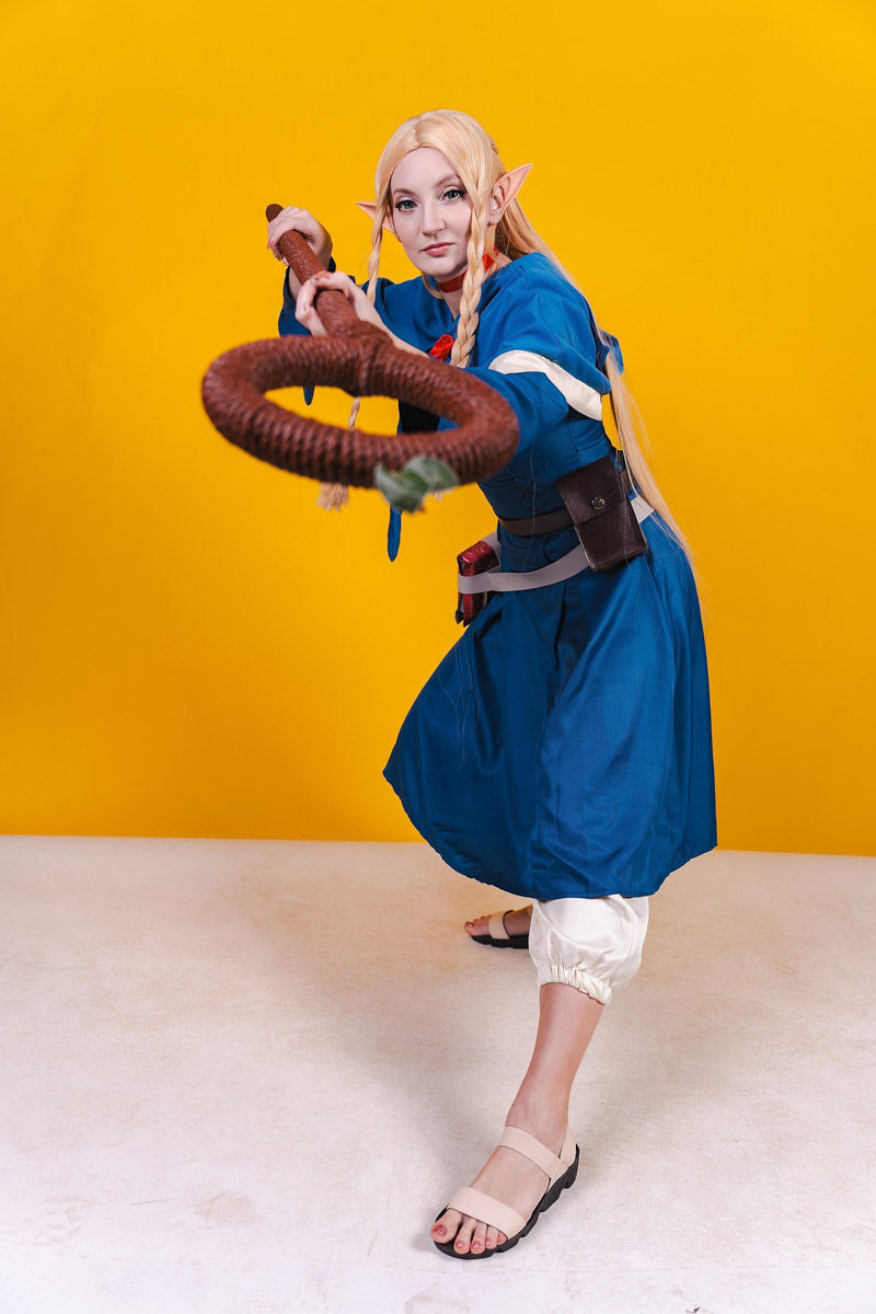 Жительница Коврова Екатерина Калинина вновь оказалась на сцене косплей-фестиваля «Тогучи» в Москве. На сей раз девушка выбрала образ полуэльфийки Марсиль Донато из популярного аниме про авантюристов «Подземелье вкусностей». Как прошел показ, мастерица перевоплощения рассказала «Ключ-Медиа».