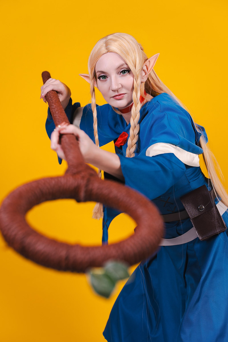 Жительница Коврова Екатерина Калинина вновь оказалась на сцене косплей-фестиваля «Тогучи» в Москве. На сей раз девушка выбрала образ полуэльфийки Марсиль Донато из популярного аниме про авантюристов «Подземелье вкусностей». Как прошел показ, мастерица перевоплощения рассказала «Ключ-Медиа».