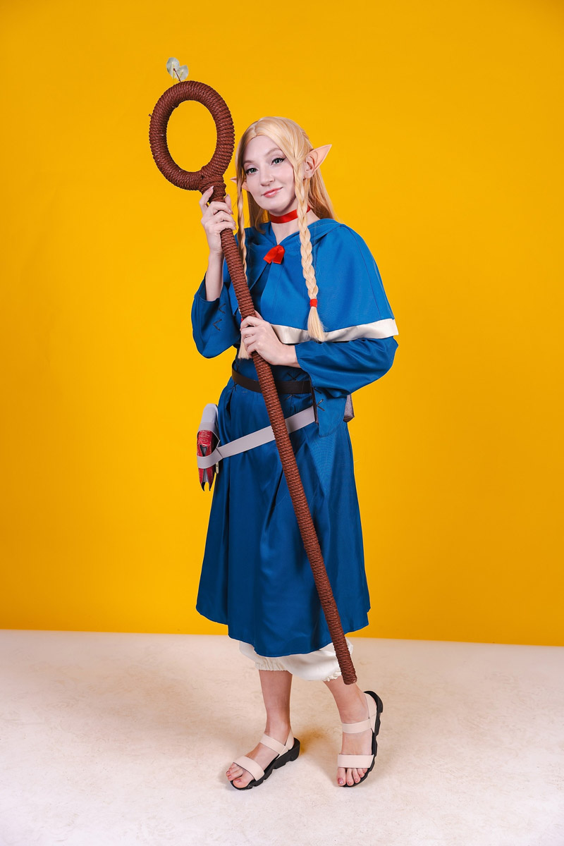 Жительница Коврова Екатерина Калинина вновь оказалась на сцене косплей-фестиваля «Тогучи» в Москве. На сей раз девушка выбрала образ полуэльфийки Марсиль Донато из популярного аниме про авантюристов «Подземелье вкусностей». Как прошел показ, мастерица перевоплощения рассказала «Ключ-Медиа».