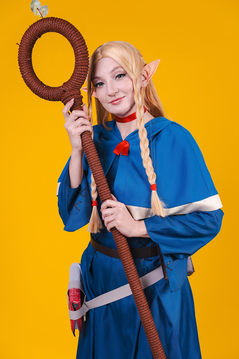 Жительница Коврова Екатерина Калинина вновь оказалась на сцене косплей-фестиваля «Тогучи» в Москве. На сей раз девушка выбрала образ полуэльфийки Марсиль Донато из популярного аниме про авантюристов «Подземелье вкусностей». Как прошел показ, мастерица перевоплощения рассказала «Ключ-Медиа».