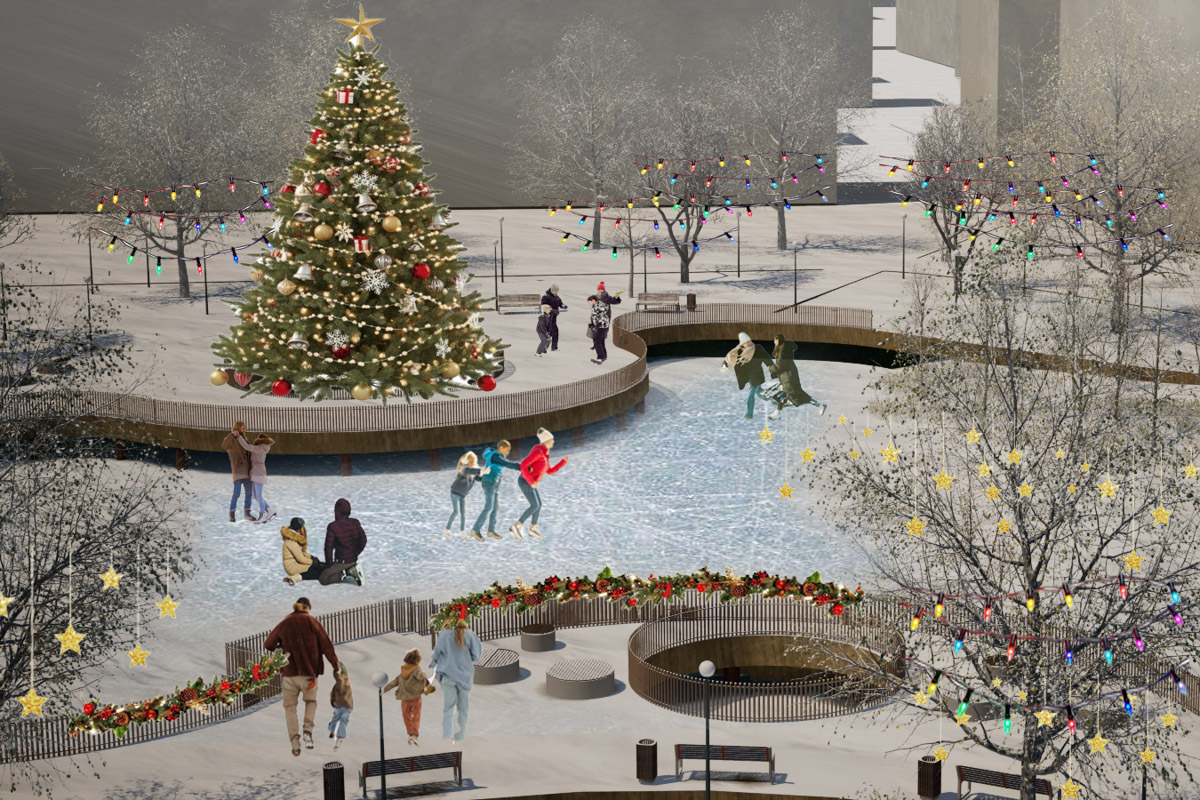 Летом 2025 года Добросельский пруд был одним из лидеров голосования за объекты будущего благоустройства. И хоть проект не победил, идея трансформировать его не осталась забытой. Студенческая команда «Вектор» представила свой взгляд на локацию.