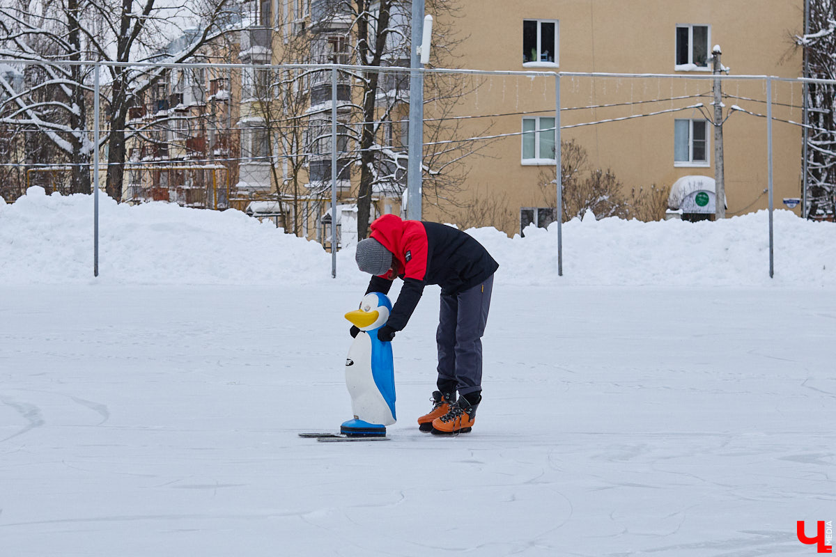 Хотите получить заряд энергии и   хорошего настроения   — отправляйтесь на   каток! Благо в   городе их   немало. Определить лучший   — задачка со   звездочкой, а   вот проверить главные из   них: в   Центральном парке, на   Пушкинском бульваре и   стадионе «Лыбедь»   — нам вполне под силу. Поехали!
