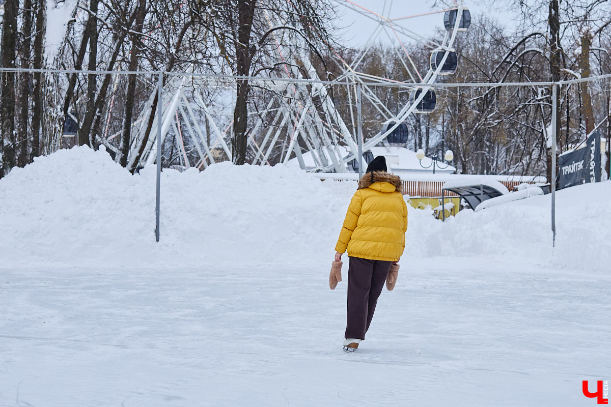 Хотите получить заряд энергии и   хорошего настроения   — отправляйтесь на   каток! Благо в   городе их   немало. Определить лучший   — задачка со   звездочкой, а   вот проверить главные из   них: в   Центральном парке, на   Пушкинском бульваре и   стадионе «Лыбедь»   — нам вполне под силу. Поехали!