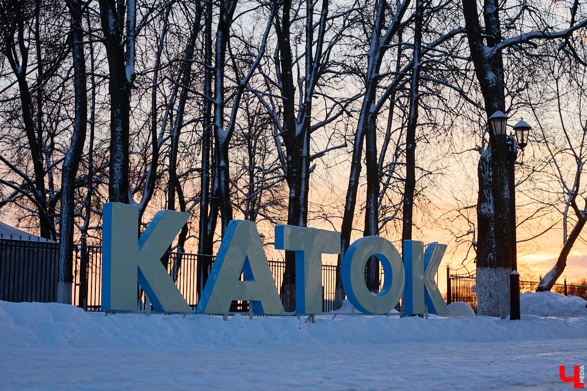 Хотите получить заряд энергии и   хорошего настроения   — отправляйтесь на   каток! Благо в   городе их   немало. Определить лучший   — задачка со   звездочкой, а   вот проверить главные из   них: в   Центральном парке, на   Пушкинском бульваре и   стадионе «Лыбедь»   — нам вполне под силу. Поехали!