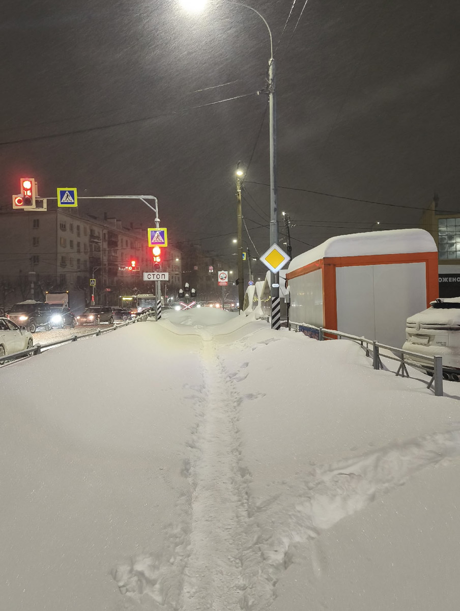 Владимир пережил самый настоящий транспортный коллапс. К снежному армагеддону, затормозившему движение сразу на всех улицах, добавился рухнувший на улице Погодина столб контактной сети. В результате микрорайон Доброе буквально парализовало. Жителям областного центра пришлось штурмовать переполненные автобусы, коротать время в пробках и на остановках или добираться до дома пешком. Комментарии очевидцев — в нашем щедром на эмоции репортаже.