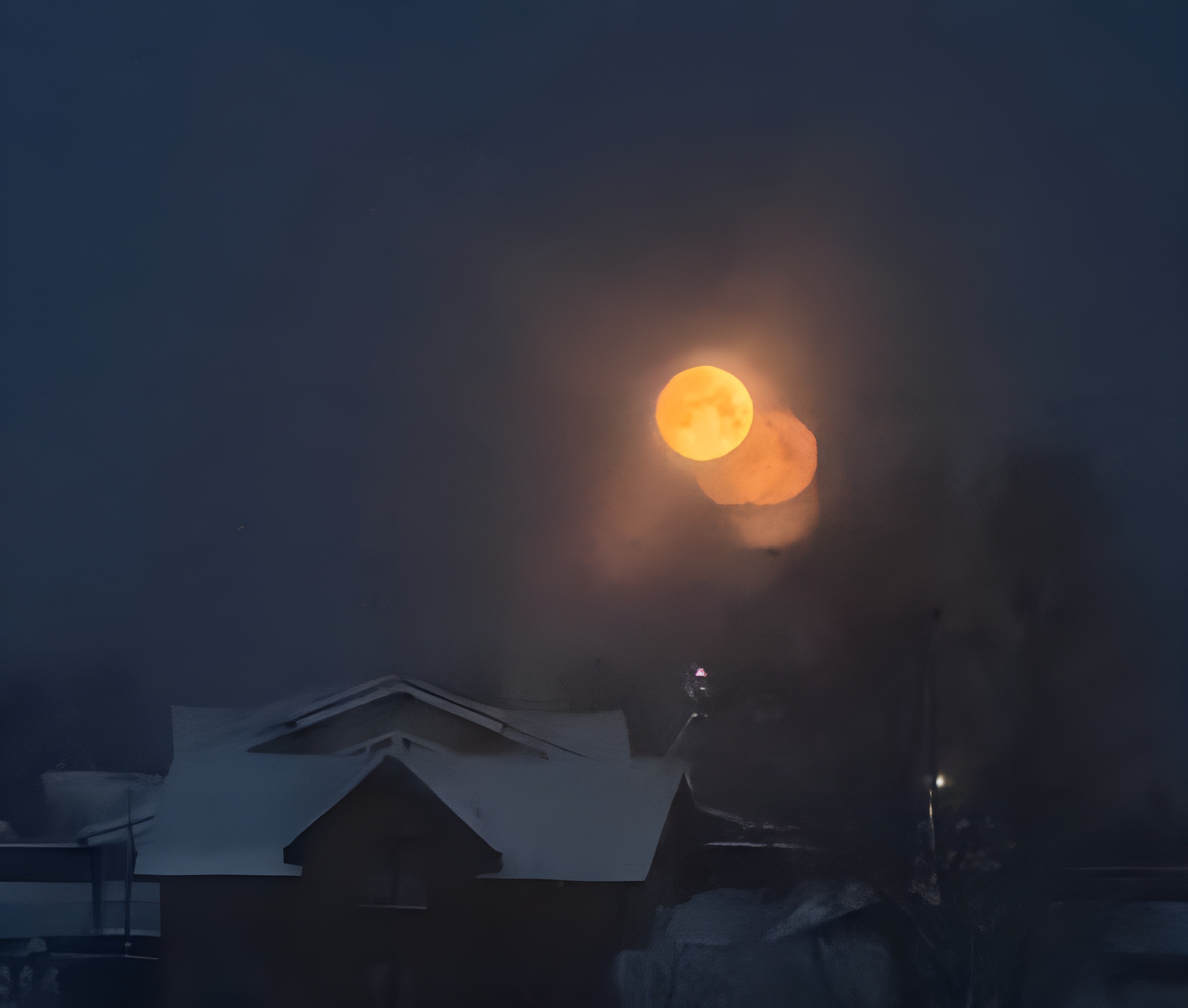 Сразу четыре ночных светила смогли запечатлеть жители Владимирской области. Что это — оптический обман или уникальное природное явление? Обсудили с очевидцами и экспертами по съемке космических тел.